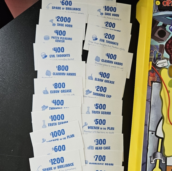 Spongebob operation Milton Bradley mint contition no buzz great deal light works - Picture 4 of 15